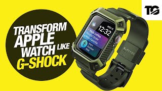 ✅ 5 CASE TRANSFORM YOUR APPLE WATCH LOOK LIKE G-SHOCK - Shockproof, Rugged, Urban.