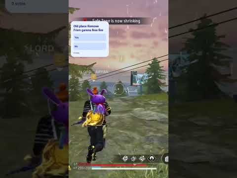 Old Place Remove From garena free fire #viral