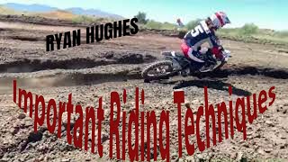 Important riding technique