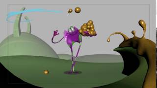 3D animation test - blocking with breakdowns - "Lenny" animation