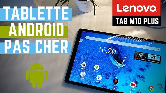 Test de la tablette tactile Lenovo TAB M10 HD 2eme génération 