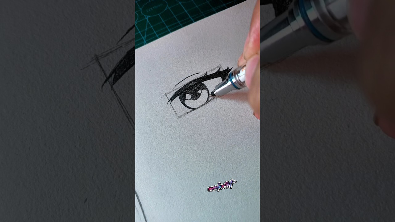 How to Draw Anime Eye for Beginner 