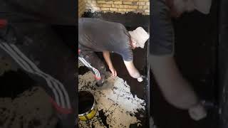 كيفية استعمال الفلانكوت في ارضية الحمام للط