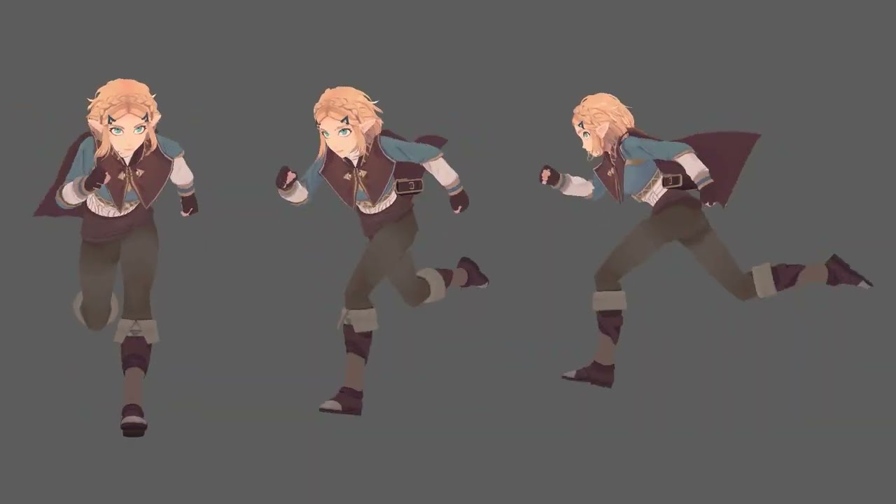 Run Cycle 走りモーション - YouTube