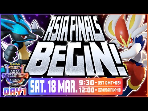 [ Hindi ] Pokémon UNITE Asia Champions League 2023 FINALS Day 1