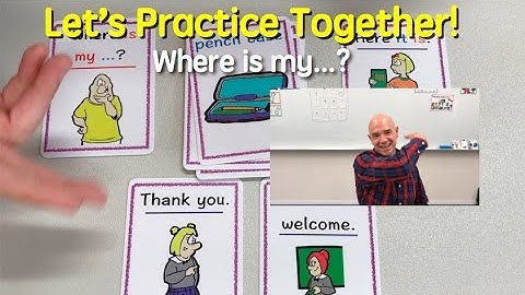 At School - Where Is My ... ? (Conversation Cards) | Learn English - Mark Kulek ESL