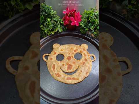 Teddy smily emoji Paratha recepi smilyparatha smily recipe food emoji paratha shorts short