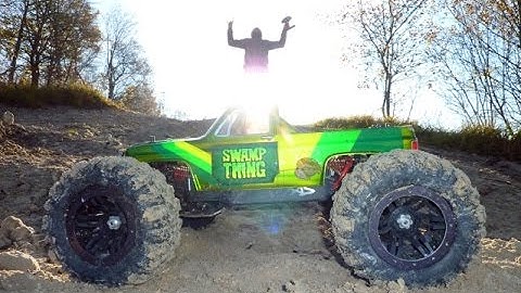 Traxxas Summit 6S sand mamba max monster castle dewalt 14V crash faster bashing