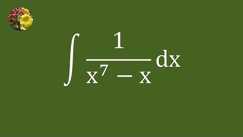 Method 2: Evaluating a Simple Indefinite Integral Using Algebraic Techniques