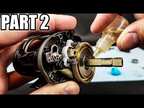 How to Oil, Grease, & Assemble a Baitcaster for Beginners (Part 2