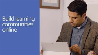 Detailed Build learning communities online with Yammer Information