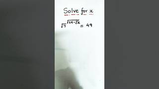 Exponents and radicals|exponents and radicals sat|exponents and radicals est #maths #viral #ytshorts