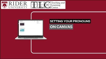 Setting Pronouns on Canvas