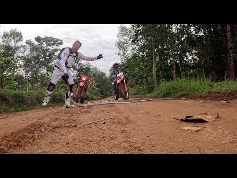 Meeting a 3-Metre Python: Phuket Enduro with Jacky Malot, Phuket travel video