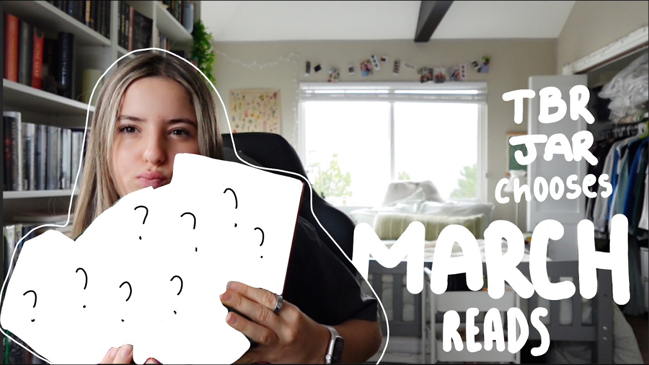 В банке для непрочитанных книг я выбираю книги для чтения на март!
