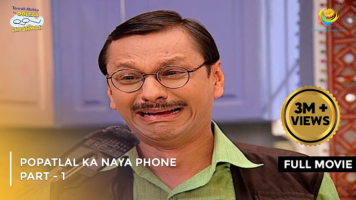 Popatlal Ka Naya Phone | FULL MOVIE | Part 1 | Taarak Mehta Ka Ooltah Chashmah Ep 1533 to 1536