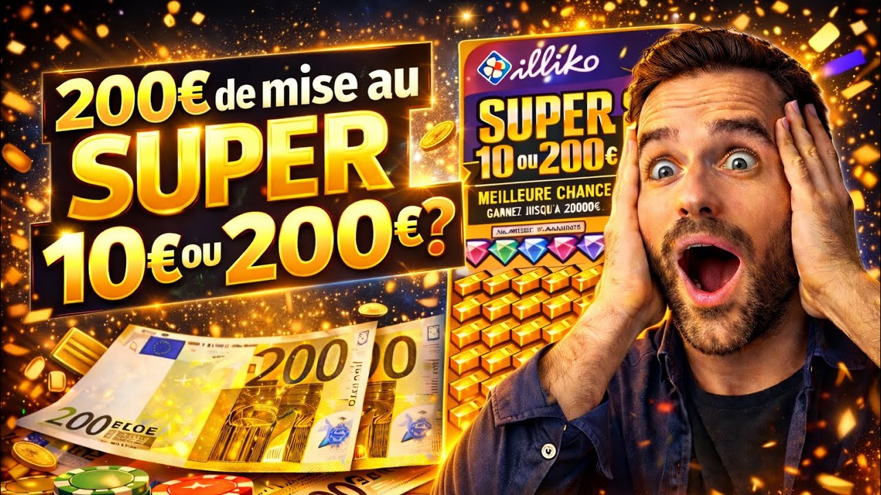 200€ de mise sur le Super 10€ ou 200€… 😱 ERREUR ou COUP DE GÉNIE 🤔?