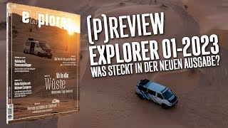 explorer 01-2023: Blick in die aktuelle Ausgabe