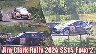 Jim Clark Rally 2024. SS14 Fogo 2.