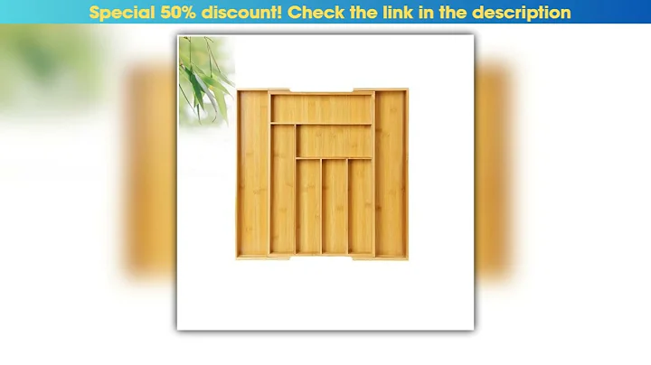 Bamboo Cutlery Rack Expandable Drawer Organizer Adjustable Cutlery Tray Wooden Cutlery Drawer