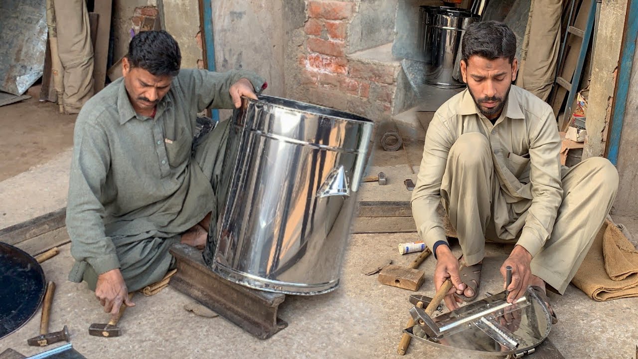 how-to-convert-galvanized-metal-sheet-into-a-100-litter-water-tank