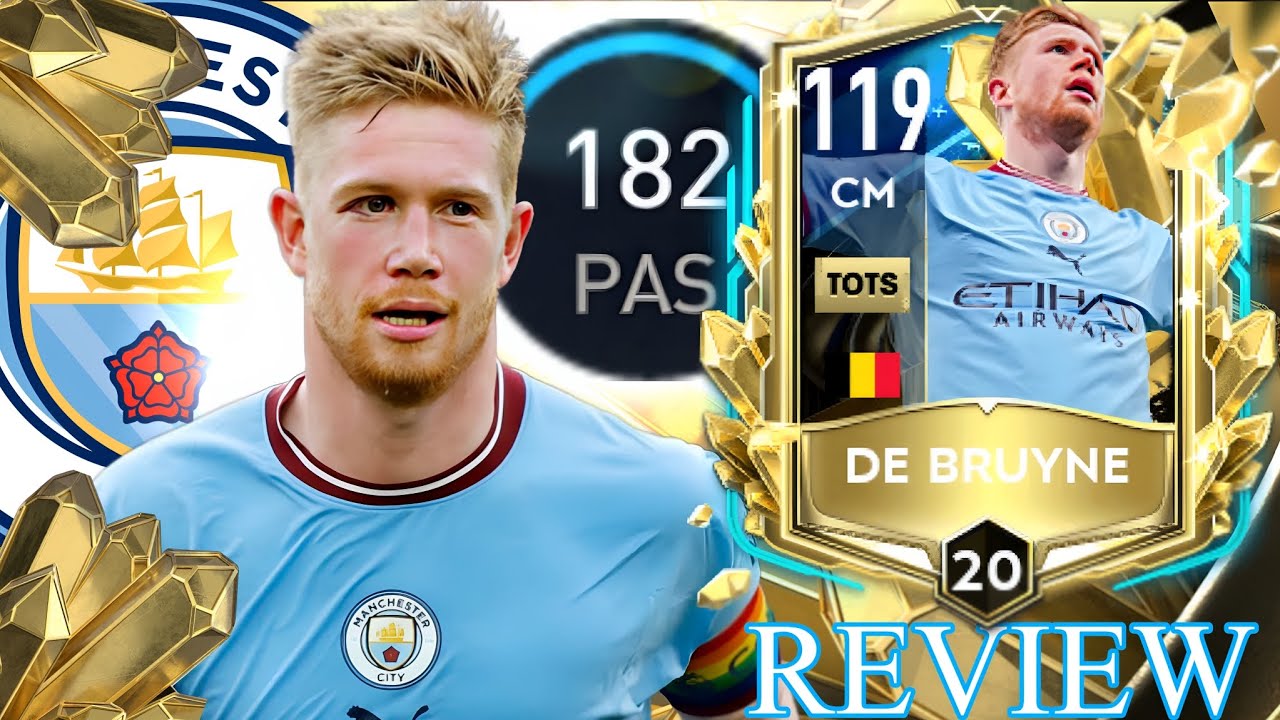 BEST CM IN GAME?| 119 RATED KEVIN DE BRUYNE UTOTS CARD GAMEPLAY REVIEW ...