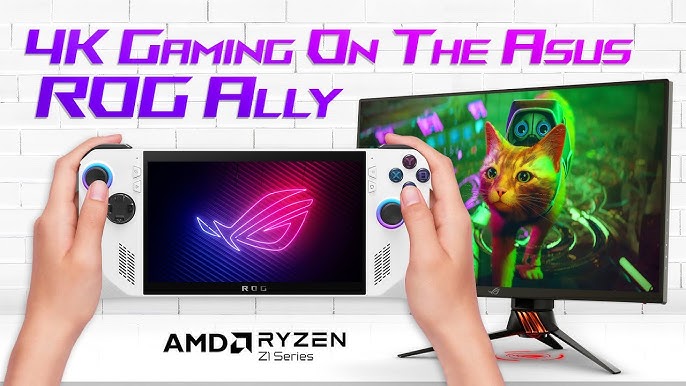 How to connect the ROG Ally to a TV or monitor for big screen gaming