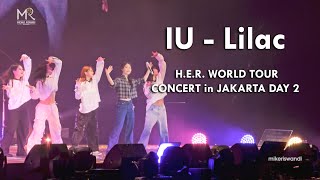 IU(아이유) - LILAC(라일락) 4K Encore Session | 240428 IU H.E.R. WORLD TOUR CONCERT in JAKARTA DAY 2