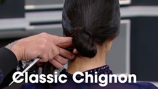 How To Create Margot Robbie's Chignon | Steven and Chris | CBC