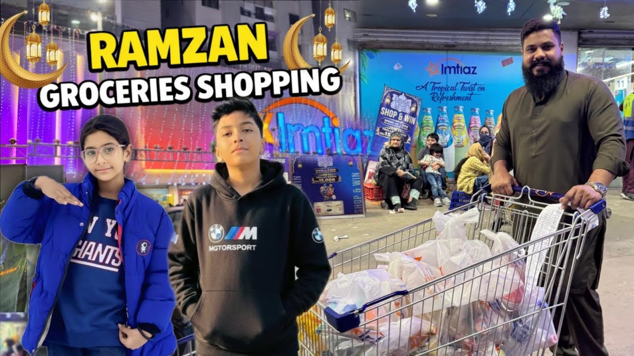 Ramzan Grocery Shopping Done | Cheapest Grocery Store in Karachi Pakistan 