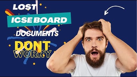 LOST ICSE/ ISC PASS CERTIFICATE? FULL VIDEO OF HOW TO GET DUPLICATE ONES FROM CISCE.