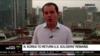 North Korea to return US soldiers remains