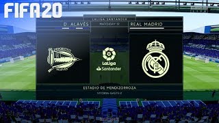FIFA 20 - Deportivo Alavés vs. Real Madrid @ Estadio de Mendizorroza