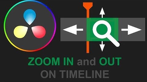 DaVinci Resolve 18 - How To Zoom In And Out On Timeline (and resize track height)