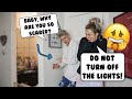 Acting AFRAID OF THE DARK Prank On Fiancé! *HE COMFORTS ME🥺*
