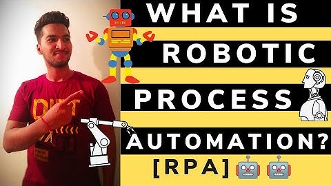 What is ROBOTIC PROCESS AUTOMATION (RPA)?All about ROBOTIC PROCESS AUTOMATION Explained in Hindi