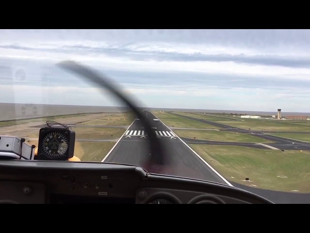 Landing at KNEW 