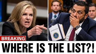 Kash Patel SPEECHLESS After Marsha Blackburn's Epstein Surprise Ruins Him On Live TV!