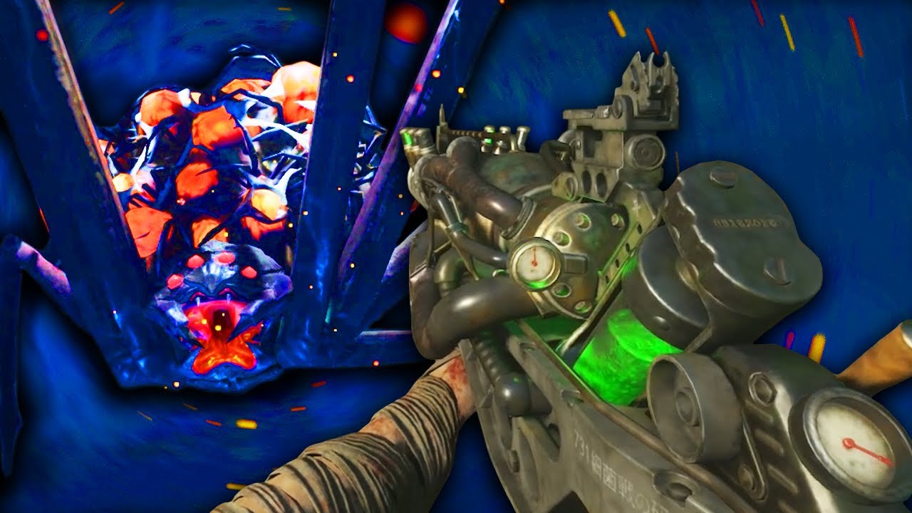 YOU CAN FIGHT A GIANT SPIDER?!? Playing Zetsubou no Shima for the First Time! (Black Ops 3 Zombies)