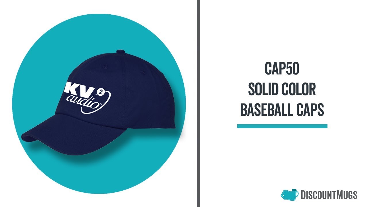 Promotional Solid Color Baseball Caps