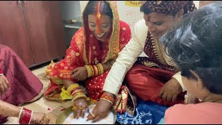 Dulhan ghar aaye | Indian Post Wedding Rituals | Bihari Wedding | @NishaEasyRecipes screenshot 3