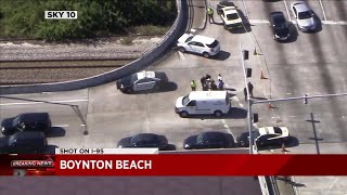 Driver shot on I-95