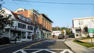4K Long Island - Driving From Great Neck Plaza to Port Washington Main Street - August 2021