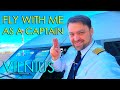 A day in the life as an airline pilot  flight to vilnius on b737