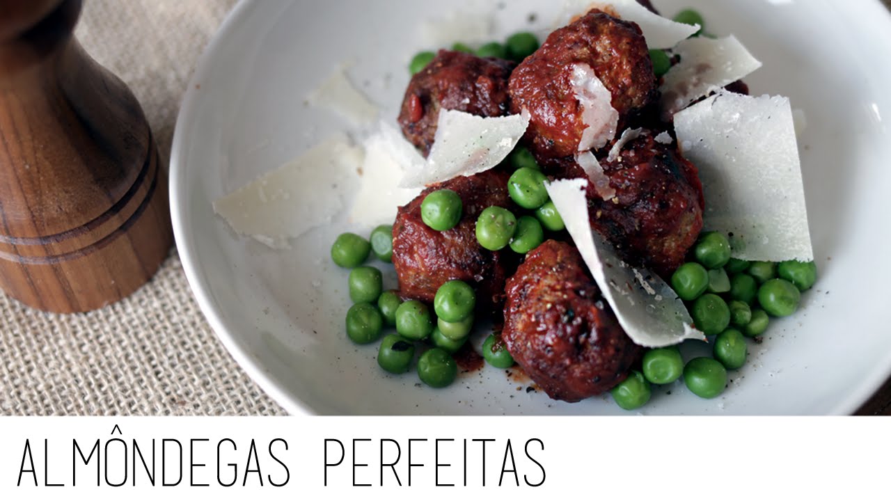 RECEITA DE ALMÔNDEGAS PERFEITAS BNQT