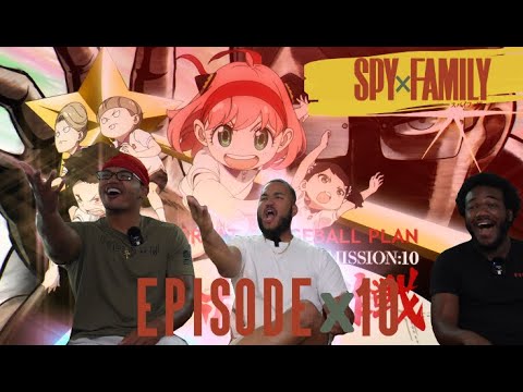 Best Dodgeball Game In Anime! | Spy X Family Episode 10 Reaction - YouTube