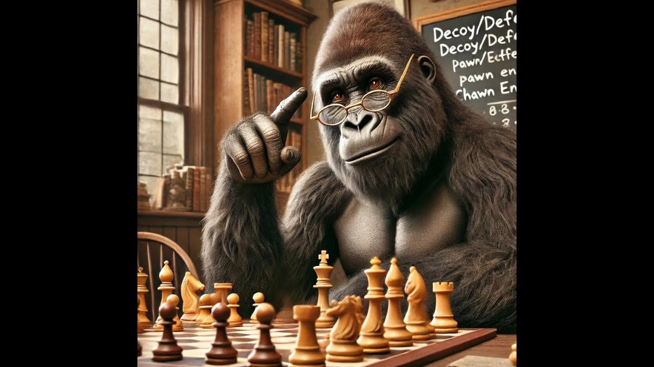 What is Decoy/Deflection, King/Pawn endgame tactics, navigating chess.com, & Algebraic notation.