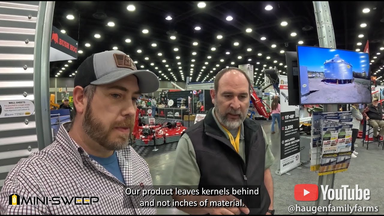 Mini-Sweep Product Demo With Haugen Family Farms At Louisville Show