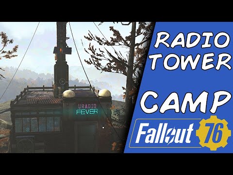 Fallout 76 - Radio Tower Camp Tour - URadio Fever - New Update!