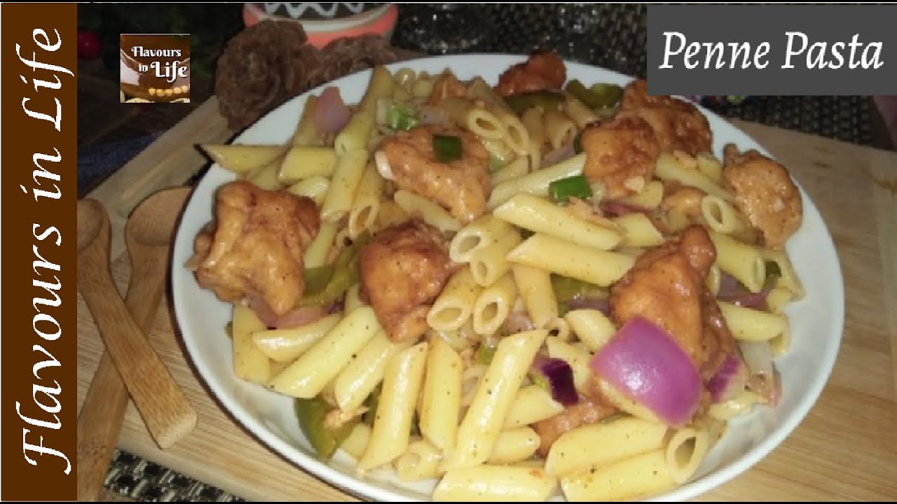 Penne Pasta recipe Flavours in Life YouTube